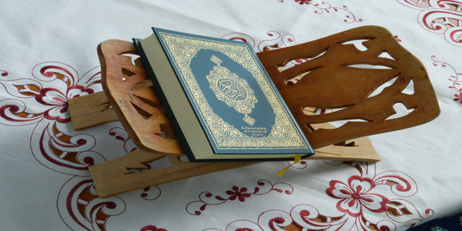 Koran im Schlafzimmer